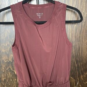 New without tags-Athleta Women's Burgundy Sleeveless Dress